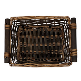 Small Rectangle Gift Basket, Walnut (60 per case) 6.99 Each