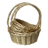 Gourmet Basket Set of 3, Natural (8 sets per case) 24.99 Each Set