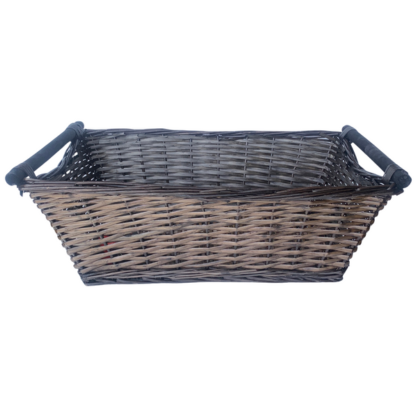 Extra Large Rect. Basket w/ Wood Handles (12 per case) 19.99 Each