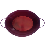 Medium Oval Tin - Red (24 per case) 6.79 Each