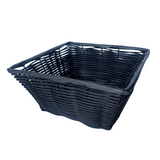 Small Square Plastic Baskets, Black (32 per case) 4.69 Each