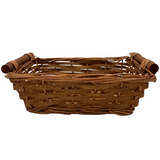 Small Rectangle Gift Basket, Chestnut (60 per case) 6.99 Each