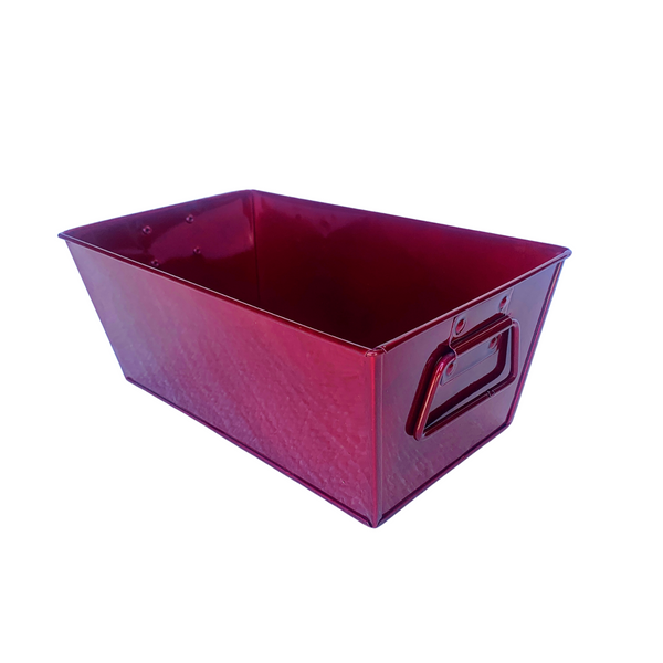 Small Rectangle Tin - Red (24 per case) 6.99 Each