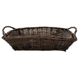 Medium Walnut Rectangle Baskets (12 per case) 8.99 Each