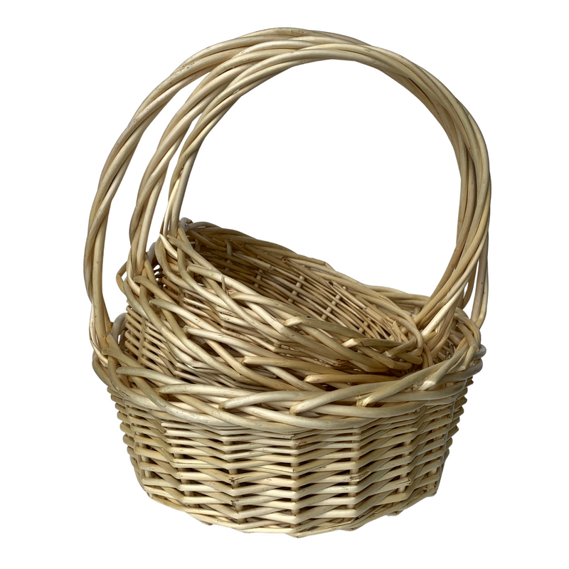 Gourmet Basket Set of 3, Natural (8 sets per case) 24.99 Each Set