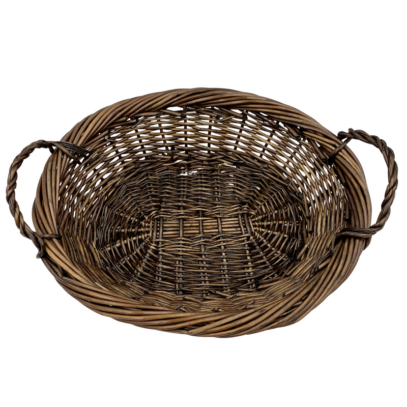 Large Walnut Gift Baskets WITHOUT HANDLES (12 per case) 11.99 Each –  America Basket