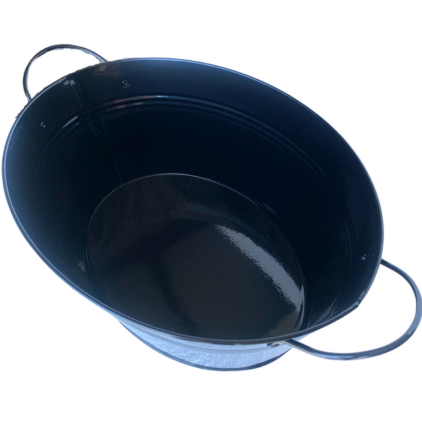 Large Oval Tin - Black (24 per case) 7.99 Each
