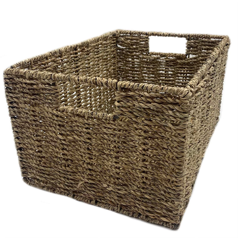 Knock-Down Seagrass Storage Basket (6 per case) 14.16 Each
