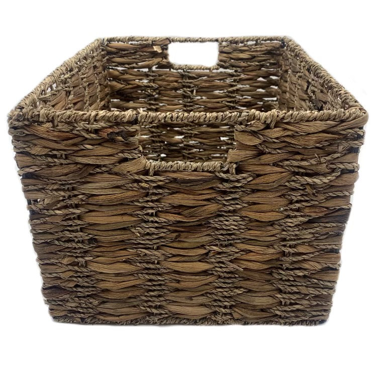 Knock-Down Storage Basket Walnut Medium (6 per case) 12.50 Each