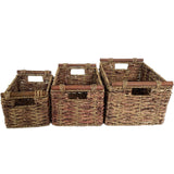 2-Tone Basket Set of 3, Dark (1 set per case) 32.99